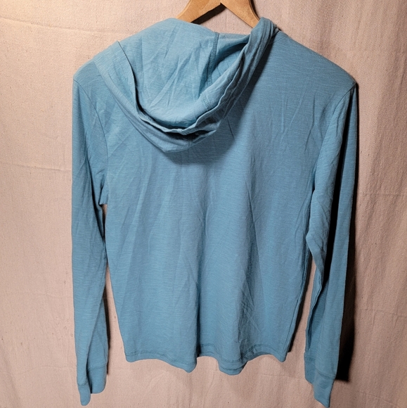 NWT men's The Supertsoft Hooded Tee by Sonoma lightweight in blue brand new! - Picture 3 of 5